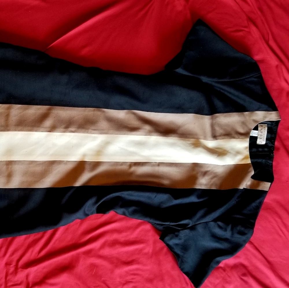 Name brand silk church dress